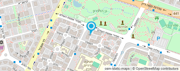 מפת הגעה אל גגות אדומים - תיווך מקרקעין