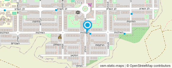 מפת הגעה אל ניקה זהבי