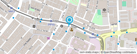 מפת הגעה אל קדוש יעקב מוהל