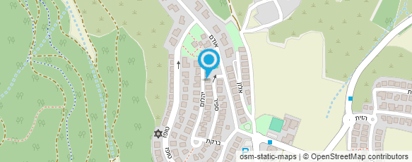 מפת הגעה אל סיגל פולק - עיצוב גינות