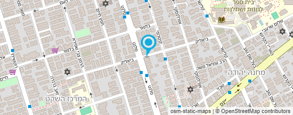 מפת הגעה אל המוניות של דודי