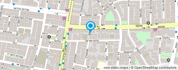 מפת הגעה אל עו"ד שחר חצרוני