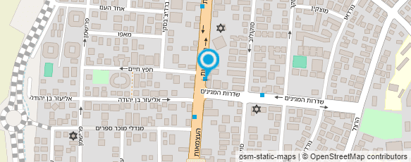 מפת הגעה אל נג'ייה-שווארמה פלאפל