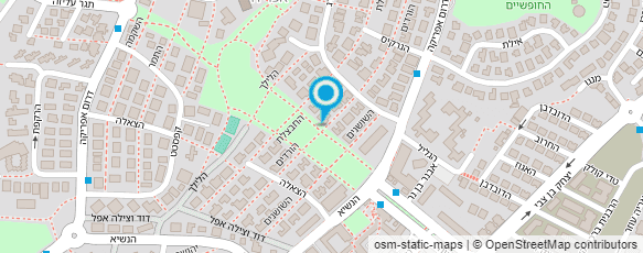 מפת הגעה אל יהודית פרלוב מוסקוביץ