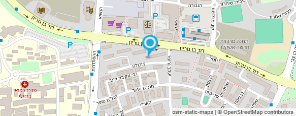 מפת הגעה אל עו"ד דמיטרי ז'ברק