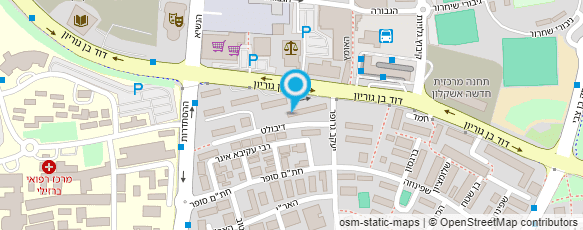 מפת הגעה אל עו"ד עוז דקל