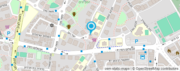 מפת הגעה אל בנק לאומי לישראל בע"מ