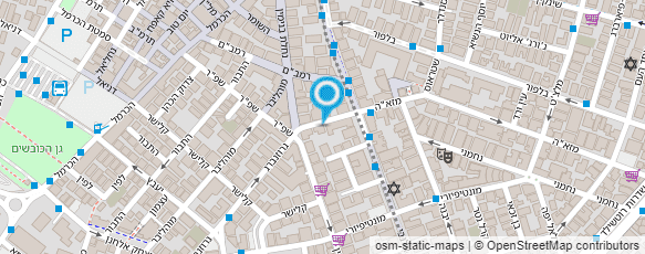 מפת הגעה אל אילנ'ס בדים למעצבי אופנה