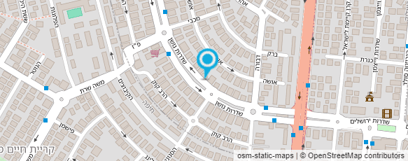 מפת הגעה אל הבנק הבינלאומי הראשון לישראל בע"מ