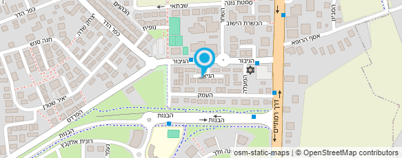 מפת הגעה אל ד"ר זאב פלדמן