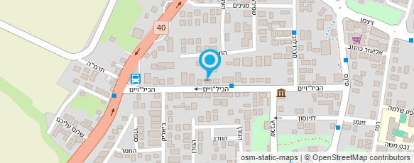 מפת הגעה אל בורגרים מפת הגעה אל בורגרים