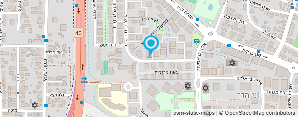 מפת הגעה אל אליחי מנחם - צילום