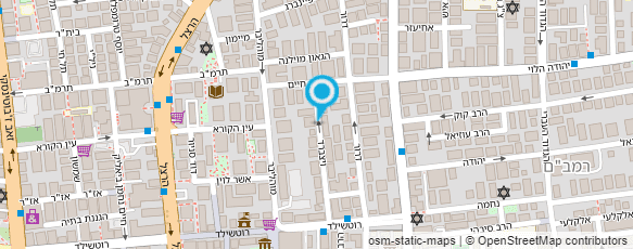 מפת הגעה אל עו"ד אודי זילברמן