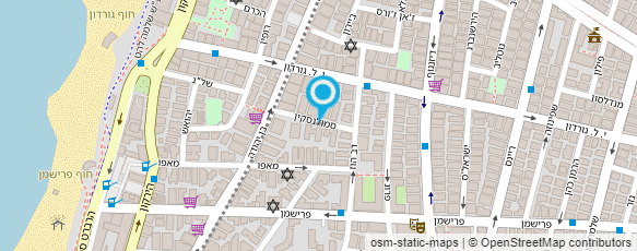 מפת הגעה אל דוד הרון - תרגום לצ'כית