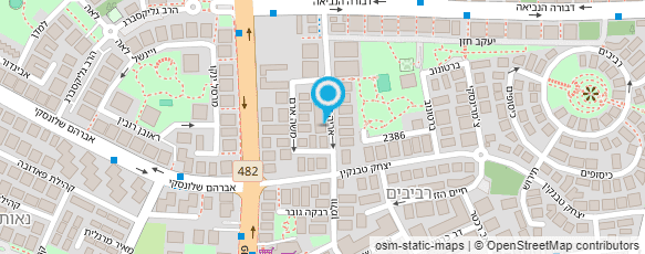 מפת הגעה אל שכונה