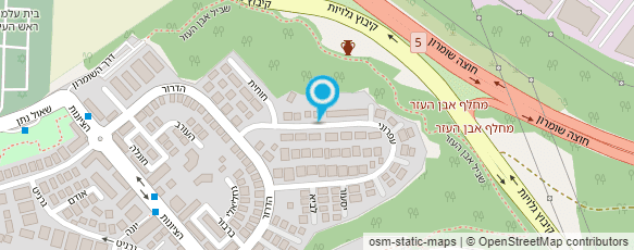 מפת הגעה אל משה גליקסמן