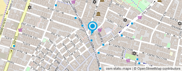 מפת הגעה אל סביח טשרניחובסקי