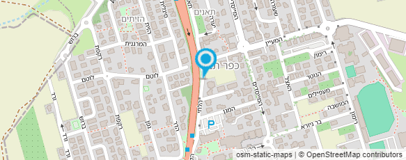 מפת הגעה אל יאיר רוטקוביץ