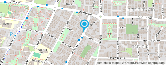 מפת הגעה אל יקי אייכבאום