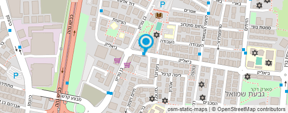 מפת הגעה אל "הפתעטרון" - הלל שמעון