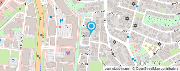 מפת הגעה אל מוניות מעין