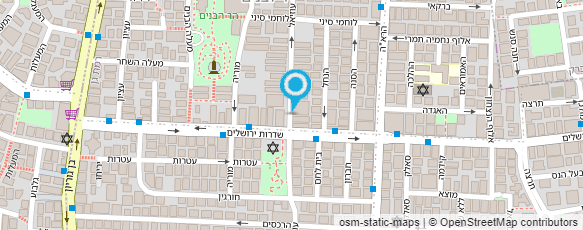 מפת הגעה אל סיטי מן - שרות ותיקון אופנועים