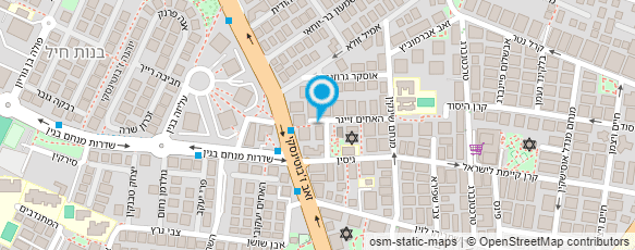 מפת הגעה אל כל בו דודו