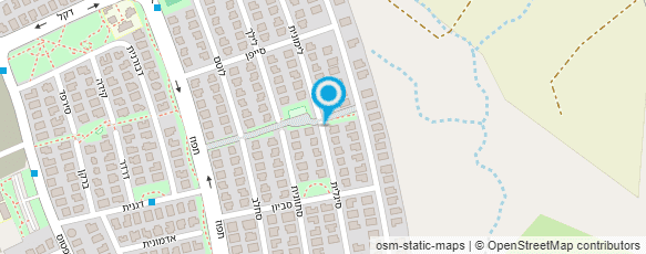 מפת הגעה אל ארץ ושמיים עיצוב גינות