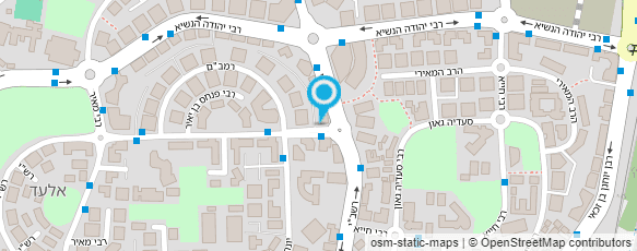 מפת הגעה אל מרכז לגנים ולתלמיד