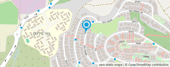 מפת הגעה אל א.א. אומנות בעץ