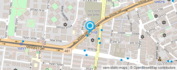 מפת הגעה אל דרור עבודות צבע ופרויקטים