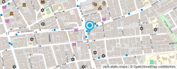 מפת הגעה אל הפסקת אוכל עושים אצל שלומי