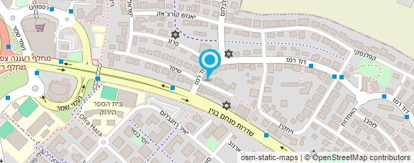 מפת הגעה אל א.ח אחזקת מבנים