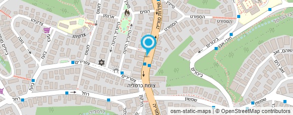 מפת הגעה אל גל אסולין מכון יופי