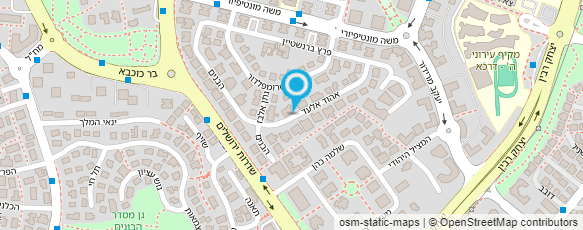 מפת הגעה אל מוניות אדר