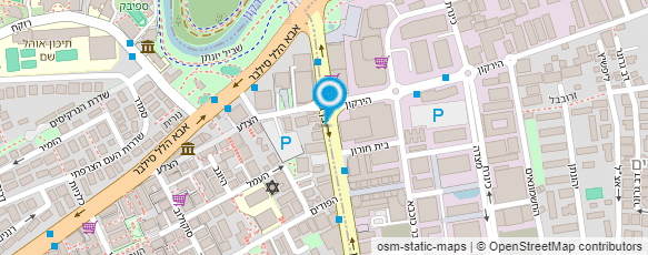 מפת הגעה אל צח שליחויות