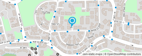 מפת הגעה אל יאיר נגר טוען רבני