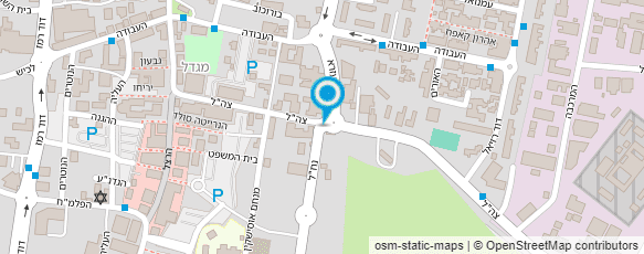 מפת הגעה אל א .ל .א .נ .ס תשתיות ובנייה בע"מ