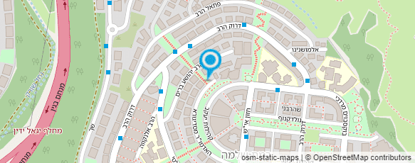 מפת הגעה אל בית יעקב סדיגורא - תמר