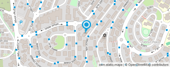 מפת הגעה אל פיצה פלוס