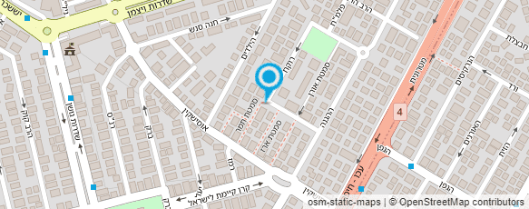 מפת הגעה אל נטלי סבג - מאפרת