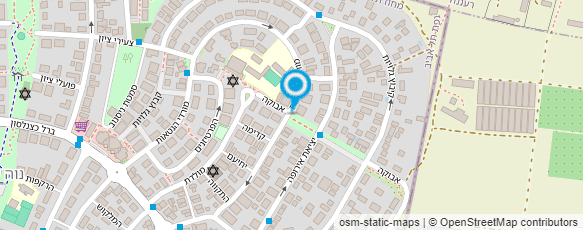 מפת הגעה אל נעמי יצחק-עיצוב אירועים