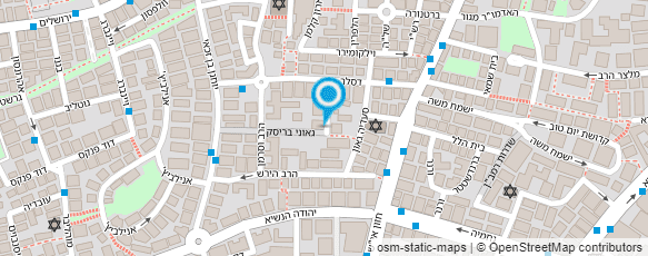 מפת הגעה אל דוד יהודאי