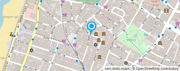 מפת הגעה אל עו"ד אביב קמחי