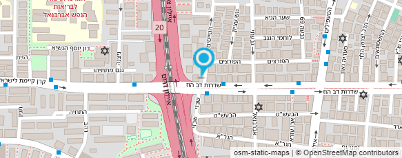 מפת הגעה אל עו"ד רבינוביץ אברהם שמואל