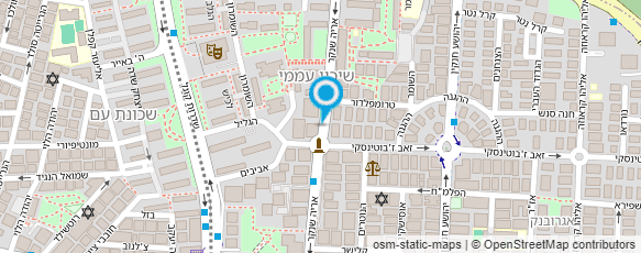 מפת הגעה אל עו"ד זינגר מירי