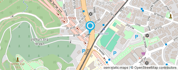 מפת הגעה אל א.כ. רימונים בנייה ופיתוח בע"מ