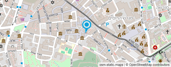 מפת הגעה אל עו"ד יואל ברוכין