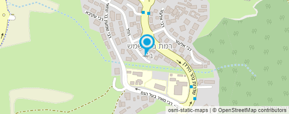 מפת הגעה אל שרה פישר שמלות כלה