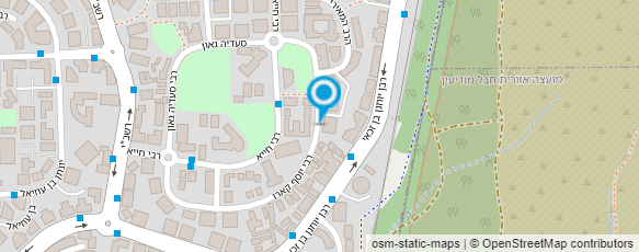 מפת הגעה אל עו"ד אברון ג'נאח רן